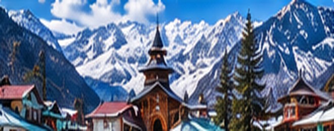 Manali sightseeing and mountain town